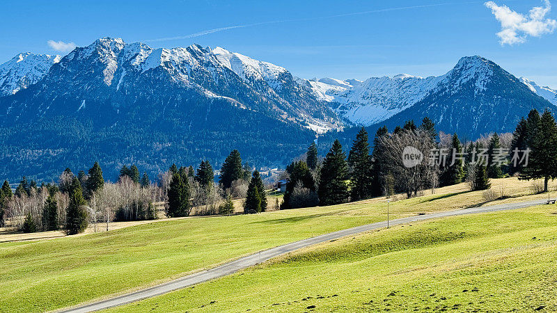 Oberstdorf Nebelhorn山